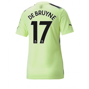Manchester City Kevin De Bruyne #17 kläder Kvinnor 2022-23 Tredje Tröja Kortärmad